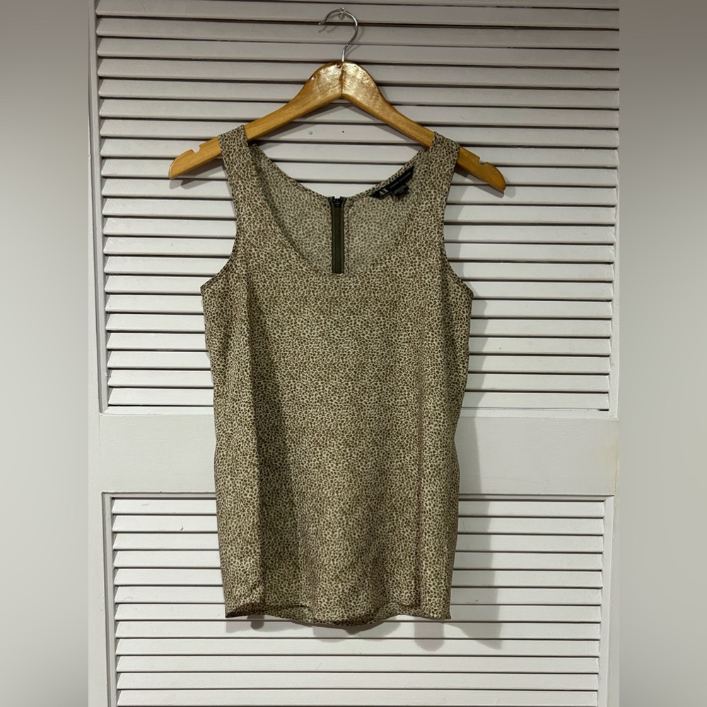 ARMANI EXCHANGE Leopard Print Blouse Size XS